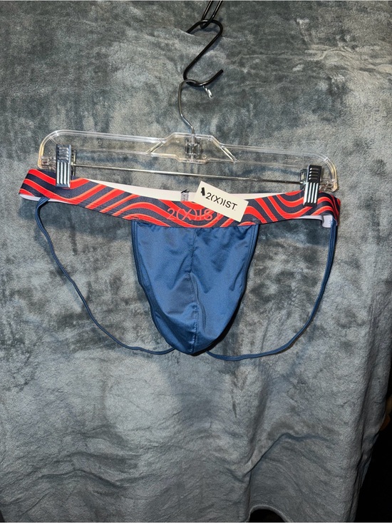 2xist Other - 2xist Navy Jock with Red Striped Waistband